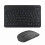 Bluetooth Keyboard and Mouse Set Spanish English 10-inch 8