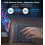 Bluetooth Keyboard and Mouse Set Spanish English 10-inch 6