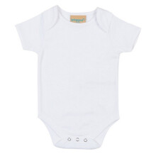 (0-3 Months, White) Larkwood Toddler Short-Sleeved Bodysuit