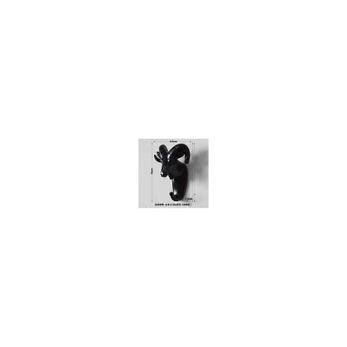 (As show, One size) Appendiabiti Triomphe Animale chiave pecora nera 1