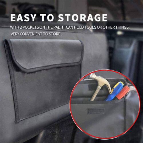 Portable Tailgate Pad for Pickup Trucks with Strap 2
