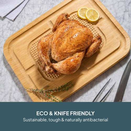 Cooks Professional Cooks Professional Reversible Carving and Chopping Board | Bamboo 1