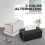 (As show, One size) Rectangular Leather Tissue Box Tissue Box for Home Car 2
