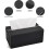 (As show, One size) Rectangular Leather Tissue Box Tissue Box for Home Car 4