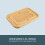 Cooks Professional Cooks Professional Reversible Carving and Chopping Board | Bamboo 8