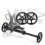 Aluminium Folding Bike with Rubber Wheels Compatible with 6