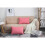 (As show, One size) Housses de coussin décoratives faites main en toile 100% coton uni. 3