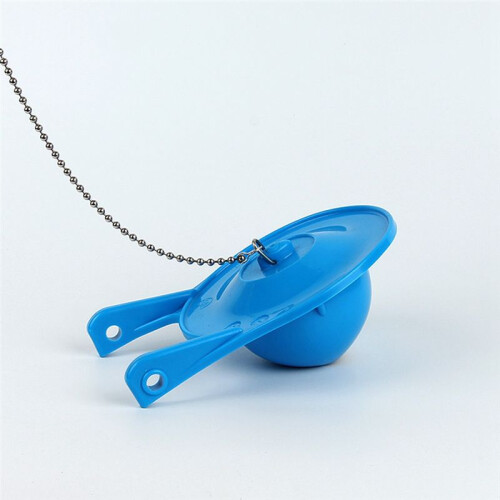 4Pack Toilet Flapper Replacement,3Inch Flapper Replacement Water Conserving with Stainless Chain, Easy to Install 1