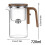 Glass Teapot with Wooden Handle 1.5L 5