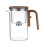 Glass Teapot with Wooden Handle 1.5L 6