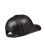 Genuine Leather Baseball Cap Black Cowhide Adjustable 3