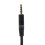 3.5mm to 2.5mm audio aux cable stereo adapter 3