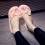 Women's Summer Thong Sandals Slip-On Platform Bow Flip Flops 6