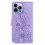 Purple PU Leather Flip Wallet Case for iPhone 13 Pro Max 4