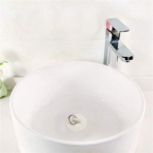 2pcs 2in White Rubber Wash Basin Bathtub Plug Sink Plug Drain Pipe Plug Sink Plug Water Plug 2