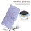 Purple PU Leather Flip Wallet Case for Google Pixel 9 and 5