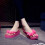 Women's Thong Sandals Slip-On Platform Bow Flip Flops 4