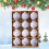 Christmas Ball Ornaments White Blue 12PCS 80mm 2