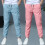 Boys Linen Pants Summer Chino Trousers Drawstring 2