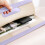 PU Leather Waterproof File Folder with Pockets 13.34x12.56 6