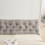 Twin Headboard Pillow with Side Pockets and Long Backrest 4