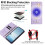 Purple RFID-Blocking Ballet Girl Flip Wallet for Google 6