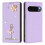 Purple RFID-Blocking Ballet Girl Flip Wallet for Google 2