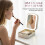 Travel Makeup Mirror Bag with LED Light 3 Modes Adjustable 8