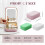 Travel Makeup Mirror Bag with LED Light 3 Modes Adjustable 7