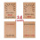 Christmas Gift Cards with Heart-Shaped Plastic Stones 3