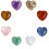 Christmas Gift Cards with Heart-Shaped Plastic Stones 4