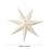 3D Paper Star Lantern 7-Point Hollow Hanging Decoration 7
