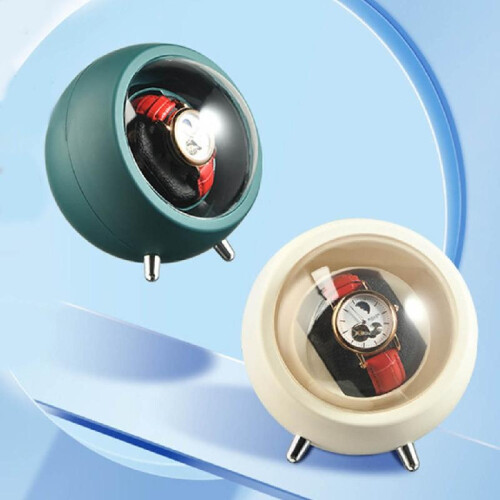 Self-Winding Watch Box with Quiet Motor and Dust Protection 2