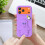 Cartoon Penguin EVA Phone Case for iPhone 17 Pro Purple 6