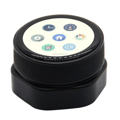 LILYGO T-Encoder-Pro Rotary Encoder ESP32-S3 Development Board ESP32-S3R8 Circuit 1,2-Tums AMOLED Touch Display Module 1