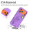 Cartoon Penguin EVA Phone Case for iPhone 17 Pro Purple 5