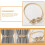 Golden Alloy Leaf Curtain Tiebacks 2-Pack 5