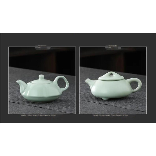 Xishi Teapot Traditional Ceramic Chinese Handmade Tea Pot 1