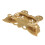 Brass Butterfly Cabinet Pull 92x60mm Antique Gold 4