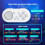 LinYuvo  Wireless Controller for , Lite, OLED, Windows, Android - LED Lights, Enhanced Gaming Experience B 3