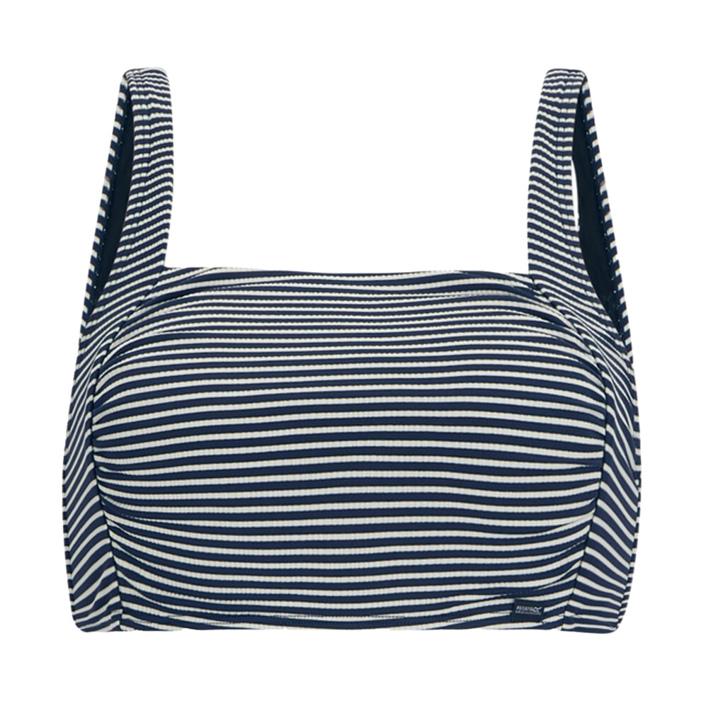 Regatta (12 Uk, Navy/White) Womens/Ladies Loria Stripe Bikini Top