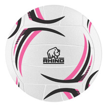 (5, White/Pink/Black) Rhino Thunder Netball