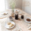 (As show, One size) Ensemble de 4 sets de table en macramé - Sets de table bohèmes tissés en coton à la main - Sets de table 2