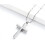 Birthstone Infinity Cross Urn Necklace for Ashes 6