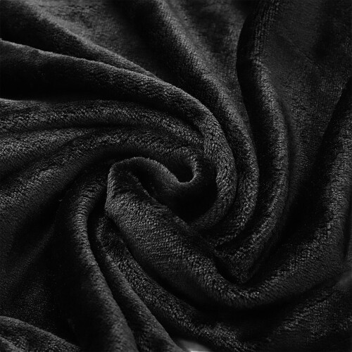 Bathrobe Pajamas Black 136x115x58 cm 2