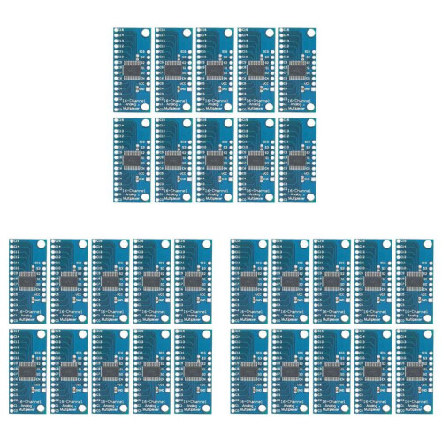 30Pcs 16CH Analogue Multiplexer Module 74HC4067 CD74HC4067 Precise Module Digital Multiplexer MUX Breakout Board 1