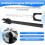 Rubber Boat Motor Bracket Fixing  Adjustable Absorber Ship Outboard Engine Fixing Bracket Hull  Protector Black 9