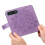 Purple PU Leather Flip Wallet Case for iPhone Air 6.5 inch 5
