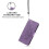 Purple PU Leather Flip Wallet Case for iPhone Air 6.5 inch 6