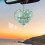 Heart-Shaped Sea Glass Ornament Handmade 1pc 7